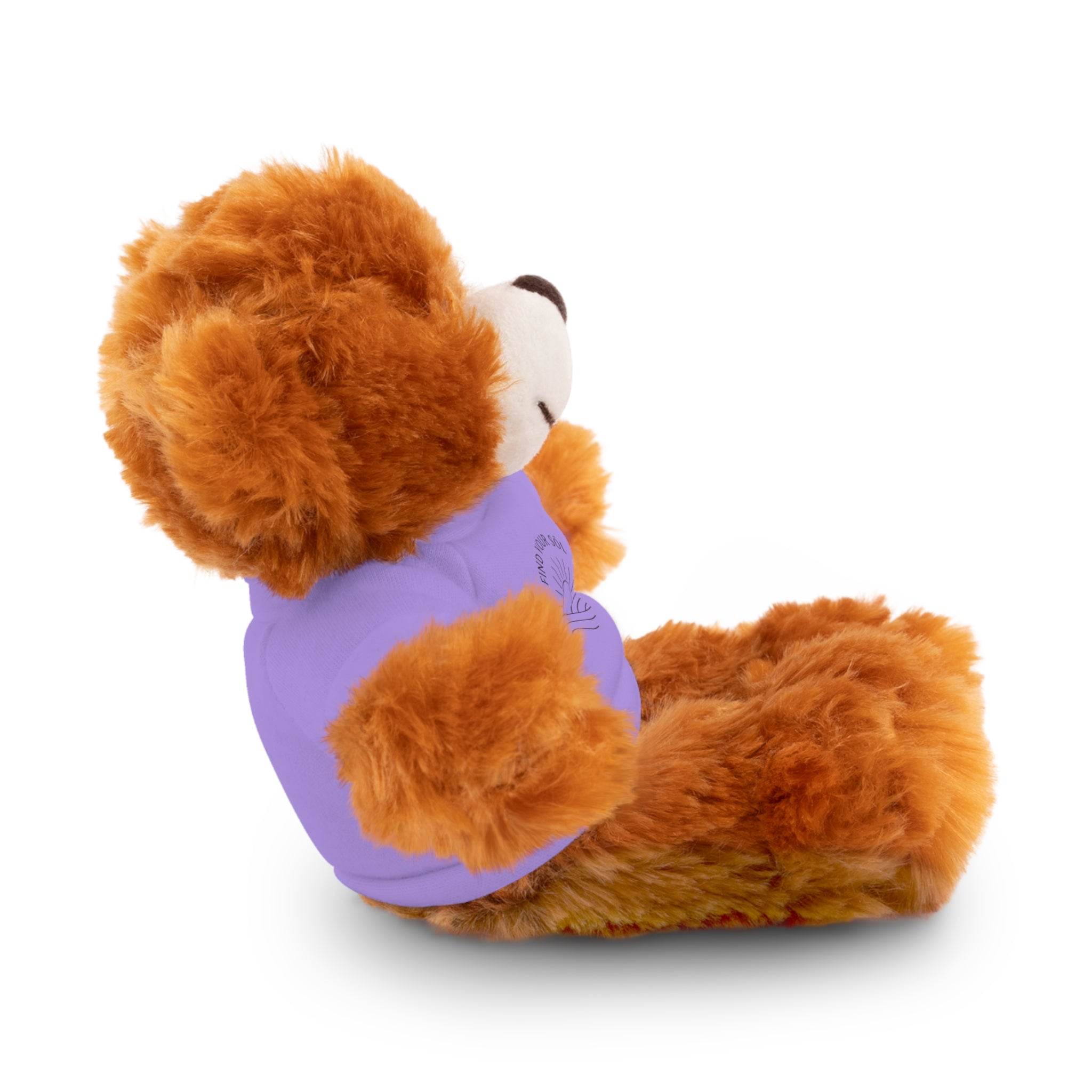 Sōl™ Clothing - Stuffed Animal T-Shirt Buddy, Cute Plush Toy, Personalized Gift, Kids' Birthday Present, Beary Sweet Comfort