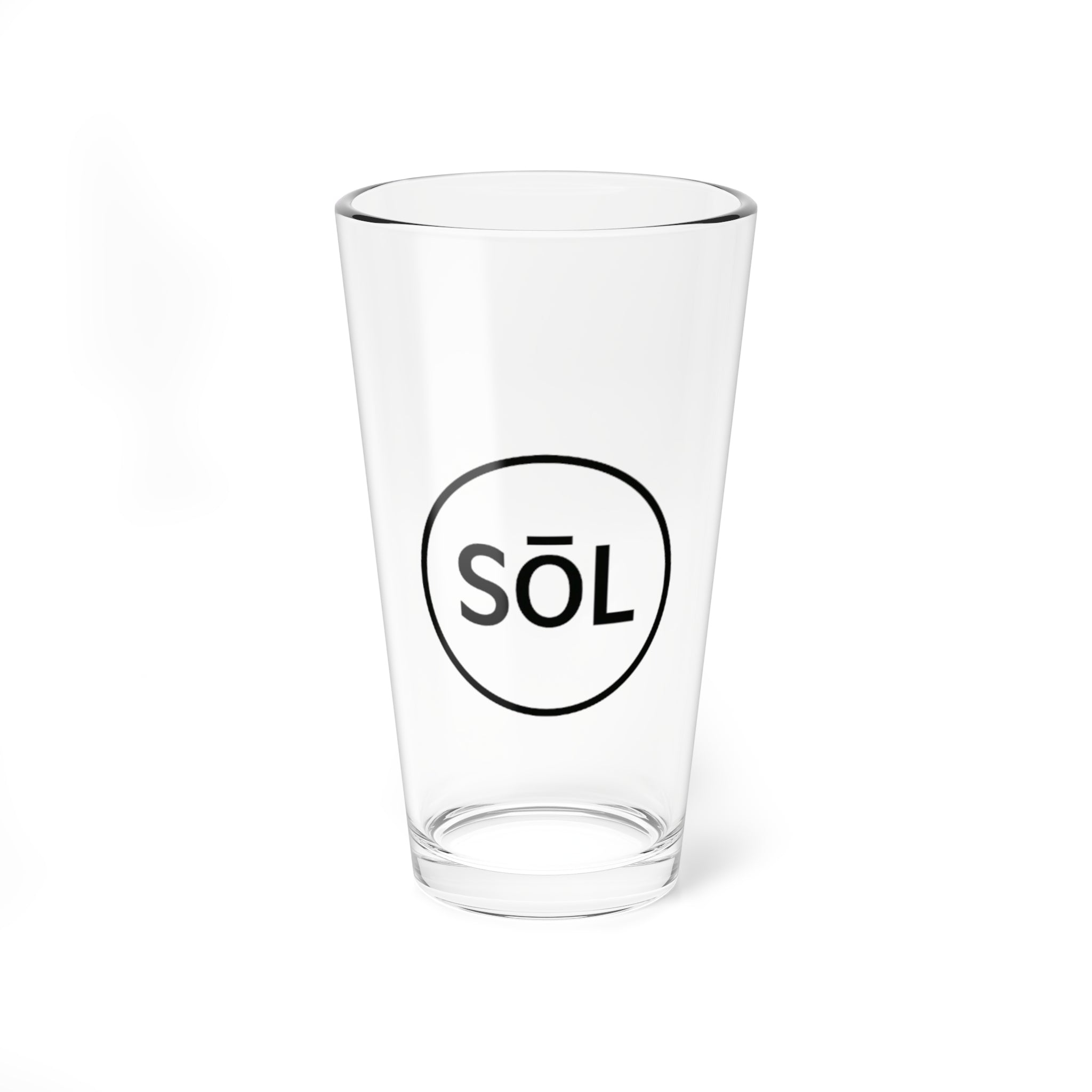 Sōl™ - Sleek Mixing Glass, Perfect for Cocktails, Home Bars, Gift for Bartenders, Partyware, Unique Glassware