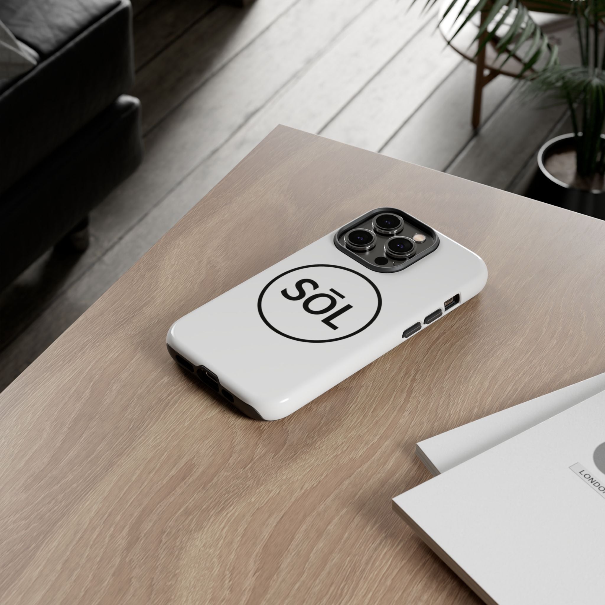 Sōl™ Clothing - Sleek Phone Case with Minimalist SŌL Design, Durable Protection for Everyday Use, Stylish Gift for Tech Lovers, Phone Accessory, [...]
