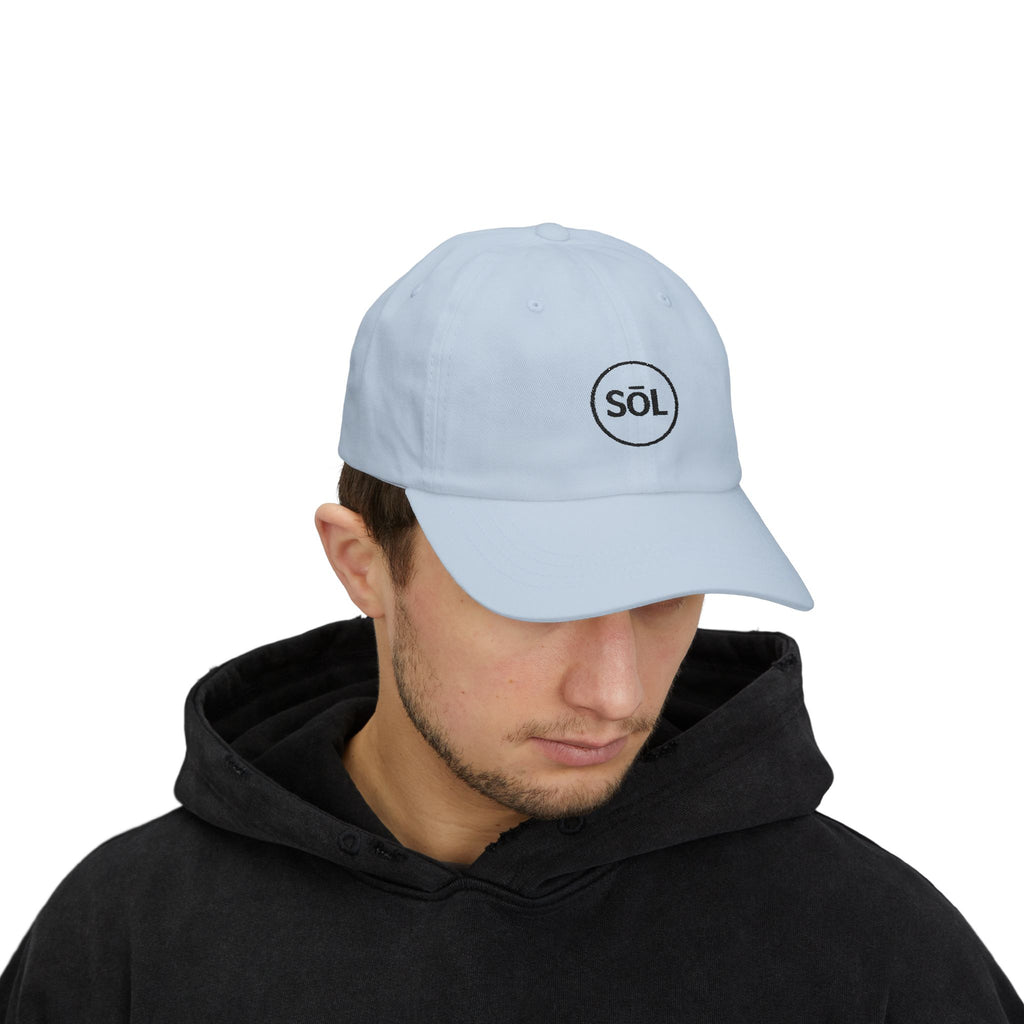 Sōl™ Clothing - Classic Cap with Stylish Sōl Design, Cool Summer Accessory, Gift for Dads, Casual Fashion, Everyday Wear