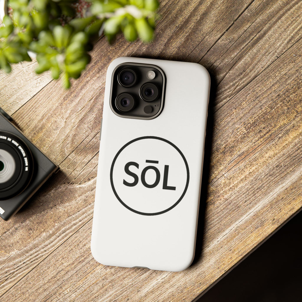 Sōl™ Clothing - Sleek Phone Case with Minimalist SŌL Design, Durable Protection for Everyday Use, Stylish Gift for Tech Lovers, Phone Accessory, [...]