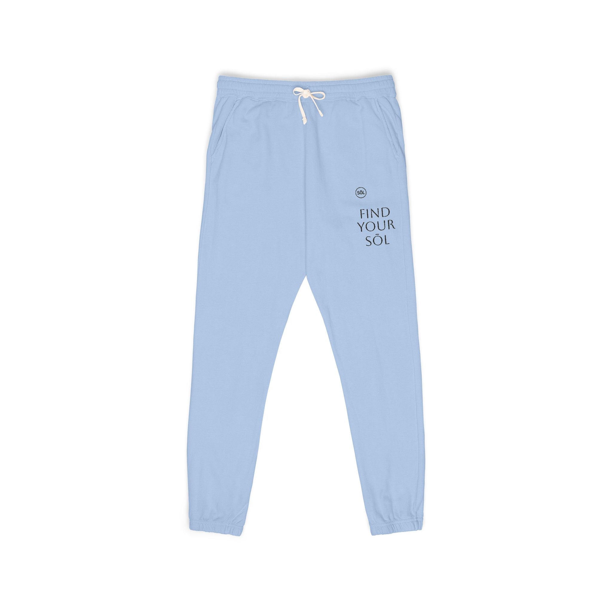 Sōl™ Clothing - Cozy Fleece Sweatpants - Find Your Soul, Loungewear, Casual Comfort, Gift for Her, Unisex Joggers