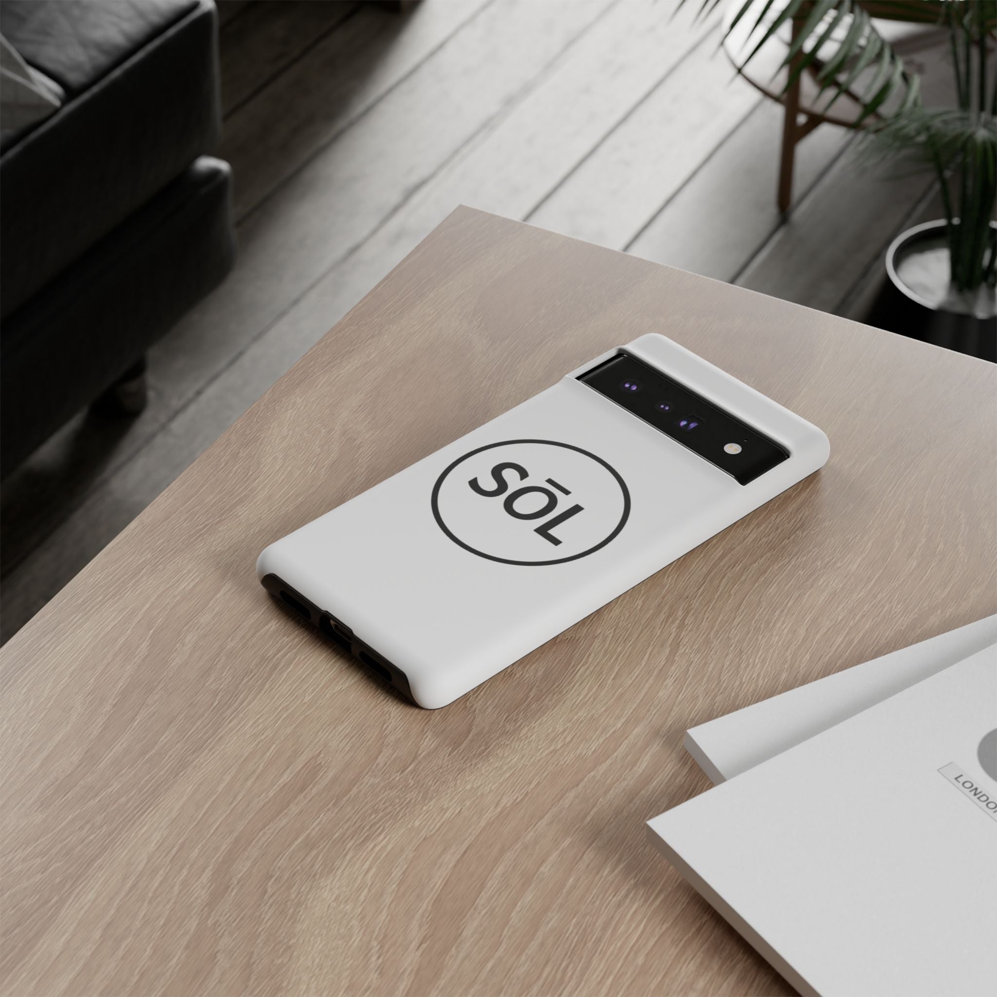 Sōl™ Clothing - Sleek Phone Case with Minimalist SŌL Design, Durable Protection for Everyday Use, Stylish Gift for Tech Lovers, Phone Accessory, [...]