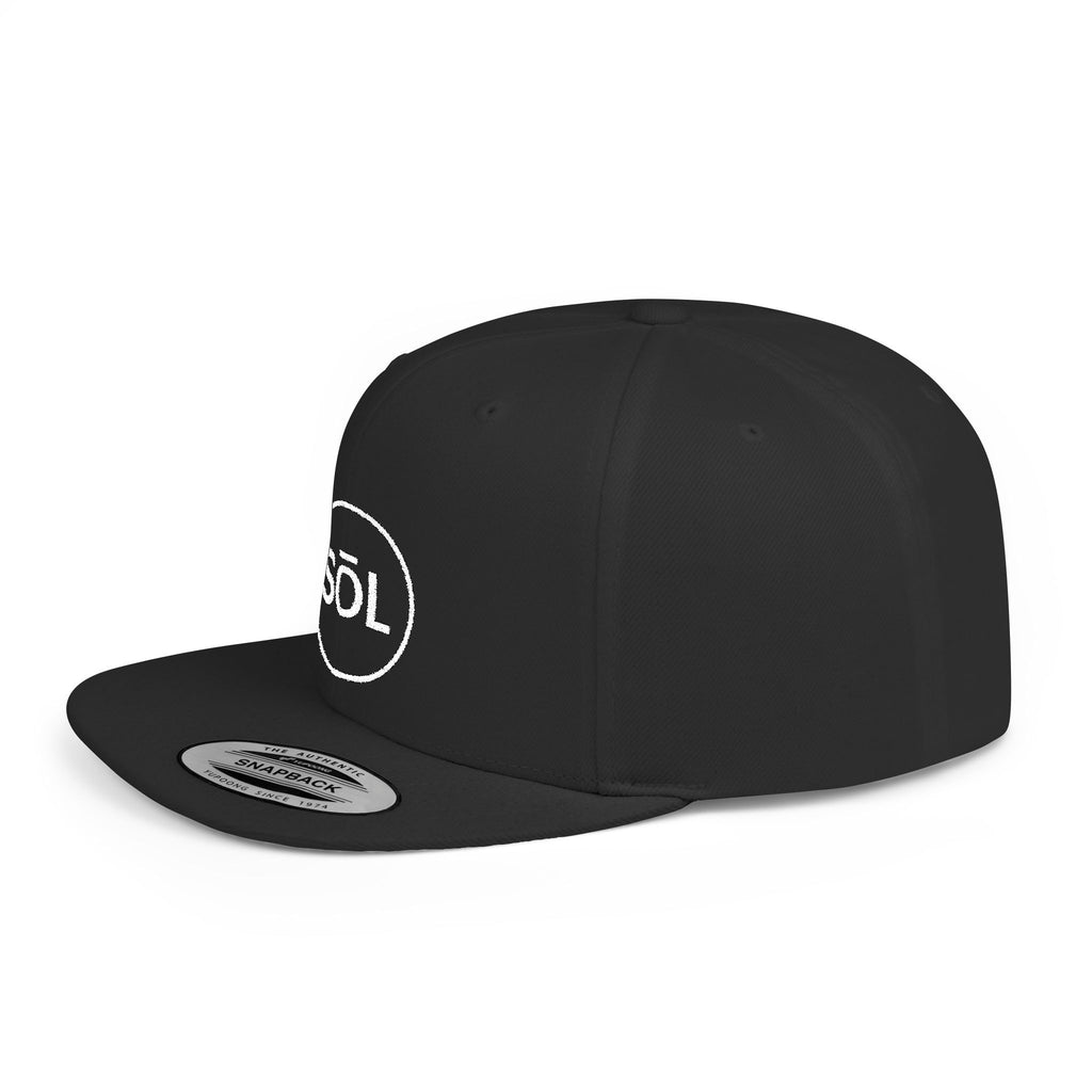 Sōl™ Clothing - Flat Bill Snapback Cap, Trendy Snapback Hat for Urban Fashion, Casual Streetwear Accessory, Perfect Gift for Him, Birthday Gift, [...]