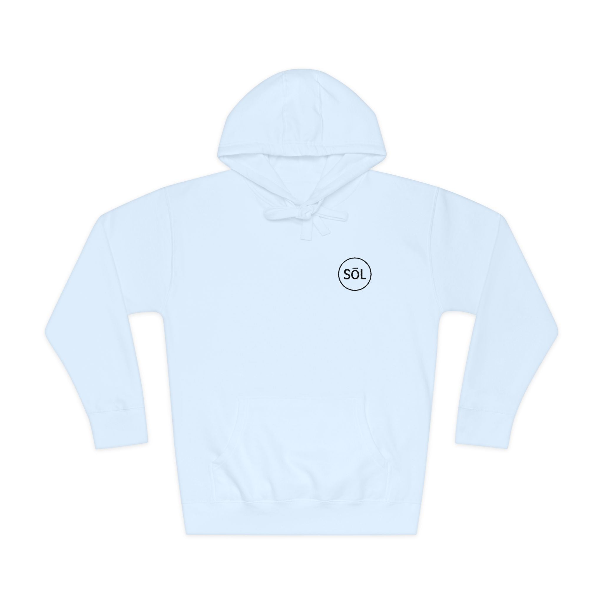 Sōl™ Clothing - Cozy Unisex Fleece Hoodie for Everyday Comfort, Casual Wear, Gift for Friends, Pumpkin Spice Season, Relaxing Days