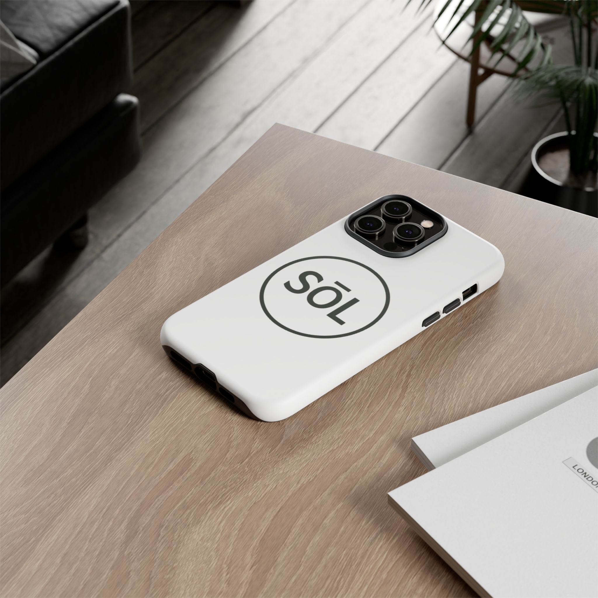 Sōl™ Clothing - Sleek Phone Case with Minimalist SŌL Design, Durable Protection for Everyday Use, Stylish Gift for Tech Lovers, Phone Accessory, [...]