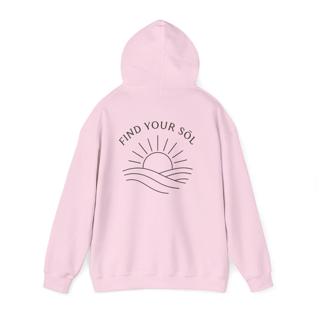 Sōl™ Clothing - Find Your Sōl Sweatshirt - Cozy Unisex Hoodie, Perfect Gift for Nature Lovers, Meditation Apparel, Casual Style