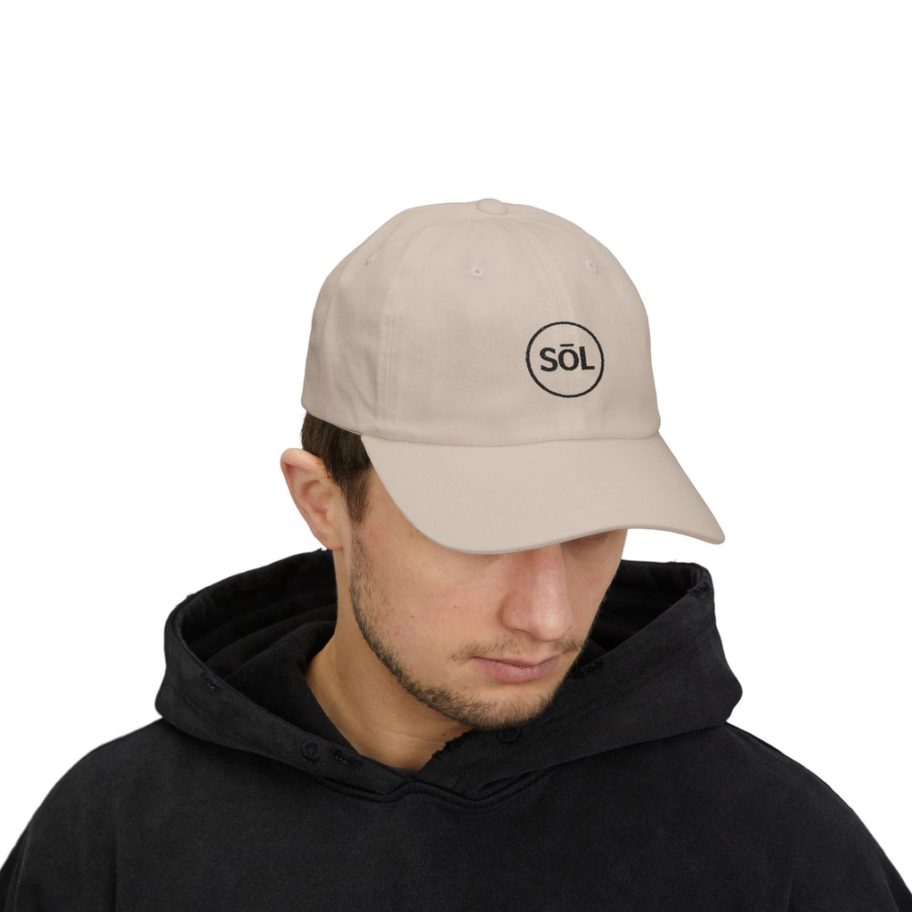 Sōl™ Clothing - Classic Cap with Stylish Sōl Design, Cool Summer Accessory, Gift for Dads, Casual Fashion, Everyday Wear