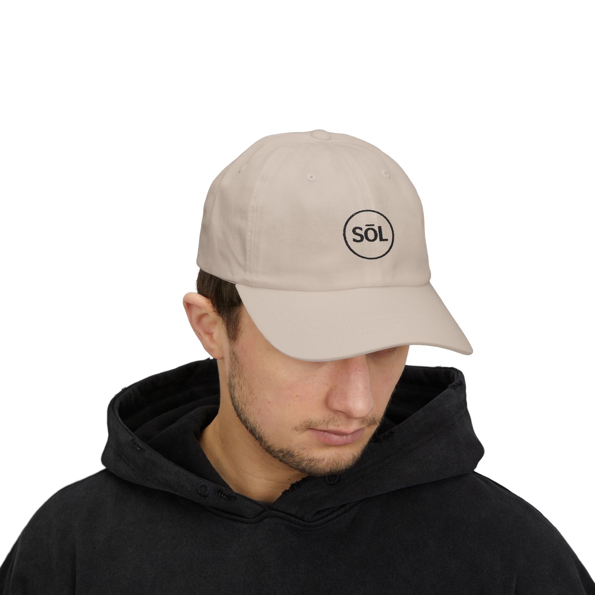 Sōl™ Clothing - Classic Cap with Stylish Sōl Design, Cool Summer Accessory, Gift for Dads, Casual Fashion, Everyday Wear