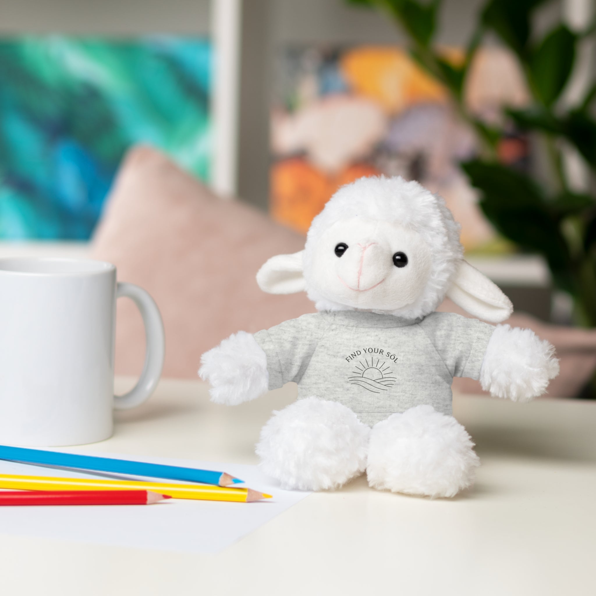 Sōl™ Clothing - Stuffed Animal T-Shirt Buddy, Cute Plush Toy, Personalized Gift, Kids' Birthday Present, Beary Sweet Comfort