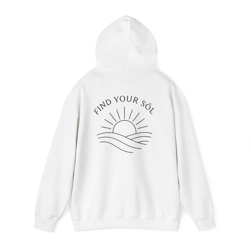 Sōl™ Clothing - Find Your Sōl Sweatshirt - Cozy Unisex Hoodie, Perfect Gift for Nature Lovers, Meditation Apparel, Casual Style